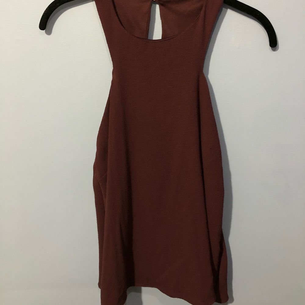 Dark Purple Dressy Top
